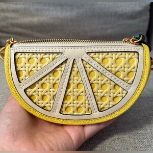Kate Spade Lemon Drop Chain Coin Purse